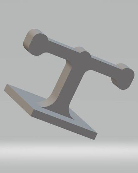 A set of 4 Cleats from 3dclever (10mm high) Plus 4 Fenders (25mm long)