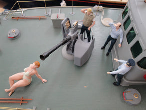 Large Model Figure of Women Sunbathing 27  (35mm) 0 Gauge made by 3Dclever  Scale 1:48