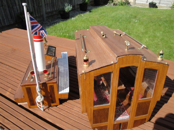 A detailed set of 4 Model boat  Hand Rails  (25mm) long