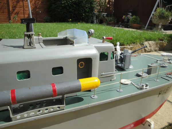 New Vosper Perkasa torpedo and cradle