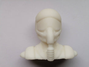 Highly-detailed Figure of a Jet Fighter Pilot- visor (35mm high) from 3dclever