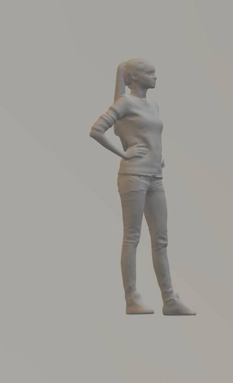 Highly-detailed Figure of a Girl Standing 37  (70mm high) G Scale