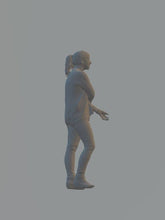 Highly-detailed Figure of a Girl Waiting 28  G Gauge , 70mm high from 3dClever
