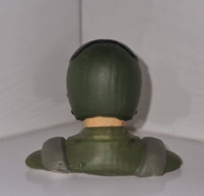 Highly-detailed Figure of a Jet Fighter Pilot- visor (35mm high) from 3dclever