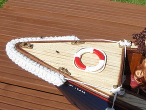 Detailed set of 4 Lifebuoy Rings (15mm dia) 4 Fenders
