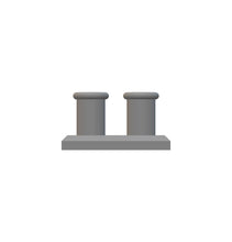 Detailed Set of Model Boat 2 Round Cleats 2 Handrails and 1 Bell