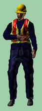 This is a highly-detailed figure of a workman/boat crew/railway engineer18  (70mm high) G gauge