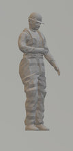 This is a highly-detailed figure of a workman/boat crew/railway engineer18  (70mm high) G gauge