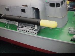 New Vosper Torpedo and Cradle 200mm long