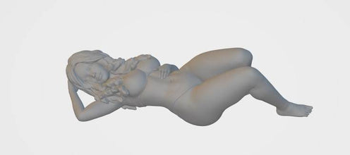Highly-detailed Figure of a Women Swimsuit  30   70mm high from 3dClever scale 1:24