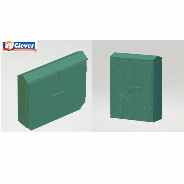 A set of 2 BT Green Cabinets in different designs G Gauge Scale 1.24
