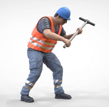 Railway worker  351 0 Gauge 35mm Scale 1.48