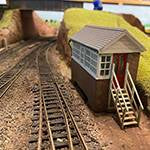 Railway Signal box kit 326  00 Gauge Scale 1.76