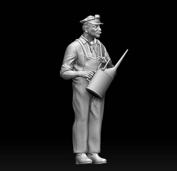 Railway Worker with flag 353 0 Gauge 35mm Scale 1.48