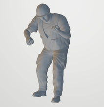 Railway worker with Pick Axe  352 G Gauge 70mm Scale 1.24