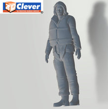 RNLI Boat Crew 129 (25mm) 00 Gauge scale 1:76