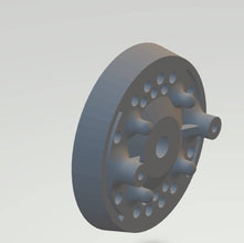 RC Model Spinner 40mm 2 bladed