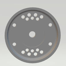 RC Model Spinner 40mm 2 bladed