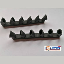 This is a pair of detailed black Spitfire exhausts (160mm long) which can be attached to the side of the fuselage