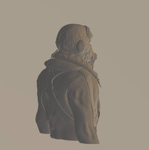 WW2  Pilot 140mm high 115mm wide 73mm deep