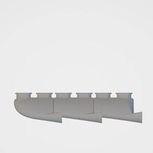 This is a of black Spitfire exhausts mk5  (150mm long) which can be attached to the side of the fuselage