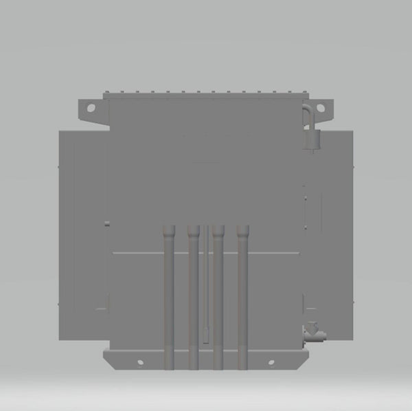 A new Industrial sub stations supplied in black ready for painting. 0 Gauge Scale 1.48