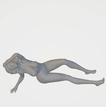 Highly-detailed Figure of a Women Bathing 142  ,40mm high from 3dClever Scale 1:48