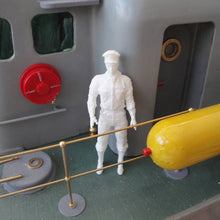 Vosper Perkasa boat Crew  from 3Dclever 70 mm high  Scale 1:24