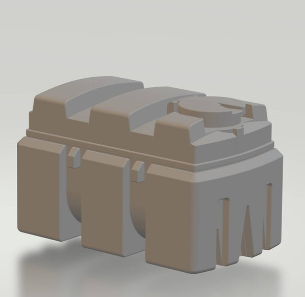 1 New Waste Oil Tank O Gauge Gauge Scale 1.48