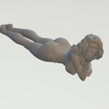 Highly-detailed Figure of a Women Bathing 35  G Gauge (Scale 1:24),70mm high from 3dClever