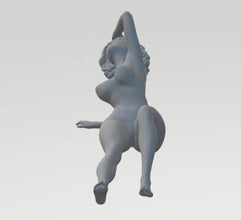 Highly-detailed Figure of a Women Bathing 142  ,25mm high from 3dClever Scale 1:76