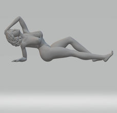 Highly-detailed Figure of a Women Bathing 142  ,25mm high from 3dClever Scale 1:76