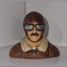 WW1 Bi-Plane Pilot 145mm high 150mm wide 30mm deep